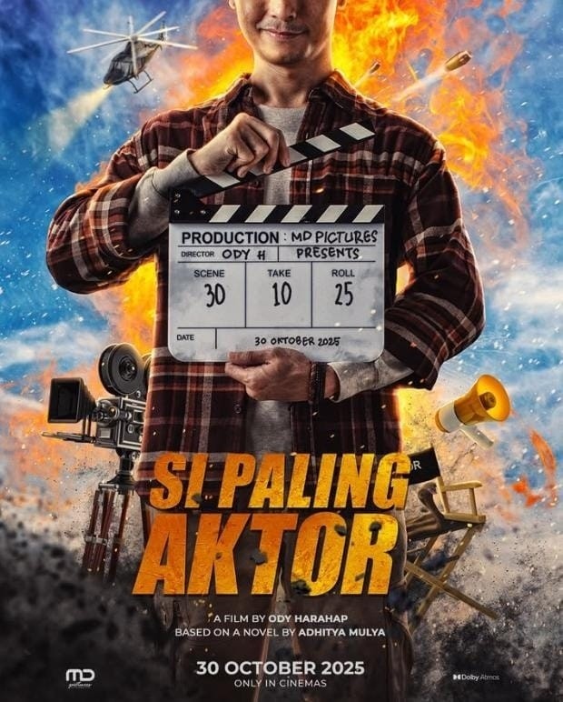 Film bioskop terbaru Si Paling Aktor (2025)/Foto: MD Pictures