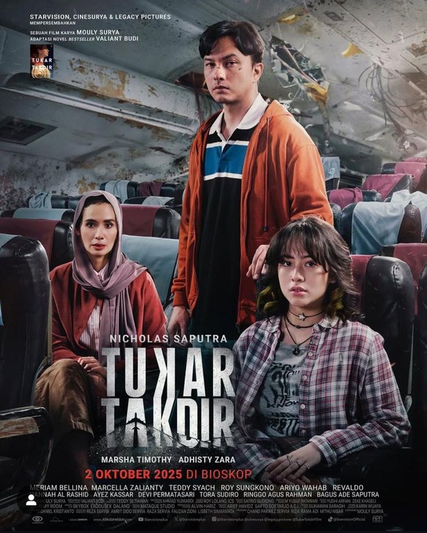 Film bioskop terbaru Tukar Takdir (2025)/Foto: Starvision