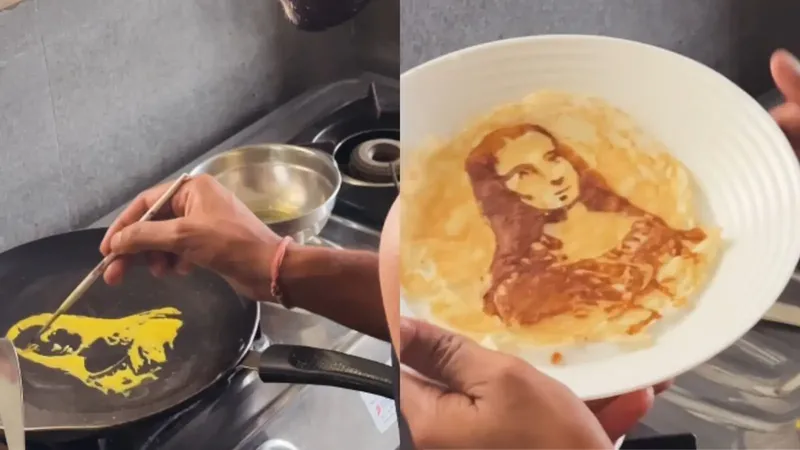 Kreasi Unik Telur Dadar Mona Lisa