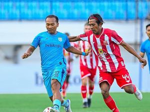 Hasil Championship: Persela Vs Deltras FC Tuntas 1-2