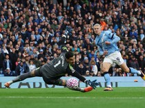 Video: Manchester City Bantai MU 3-0, Haaland Cetak Brace