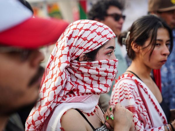 Meksiko Memerah, Ribuan Orang Turun ke Jalan Dukung Palestina