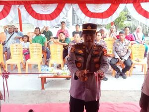 Polres Dumai Resmikan Green Satkamling Perkuat Keamanan dan Tanam Pohon