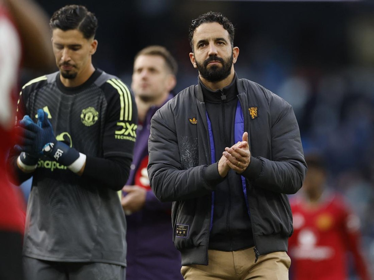 Ruben Amorim bisa dipecat Manchester United akhir pekan ini. (Foto: Action Images via Reuters/Jason Cairnduff)