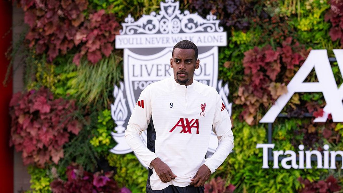 Alexander Isak belum juga bermain untuk Liverpool. (Liverpool FC via Getty Images/Nikki Dyer - LFC)