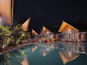 Nyamannya Sensasi Air Hangat Gunung Guntur di Cahaya Villas Garut Nyamannya Sensasi Air Hangat Gunung Guntur di Cahaya Villas Garut