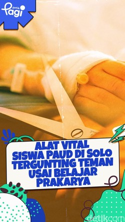 Video: Alat Vital Siswa PAUD di Solo Tergunting Teman Usai Belajar Prakarya