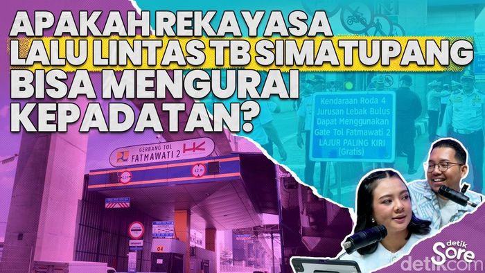 Video: Uji Coba Rekayasa Lalin di TB Simatupang
