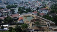 Embung Kemang Utara Dibangun Rp10,9 Miliar untuk Atasi Banjir Jaksel