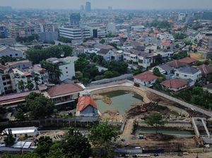 Embung Kemang Utara Dibangun Rp10,9 Miliar untuk Atasi Banjir Jaksel