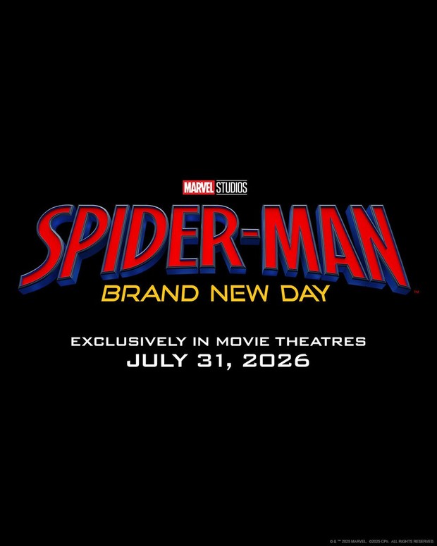 Film Marvel 2025 Spider-Man: Brand New Day/ Foto: Marvel Studios