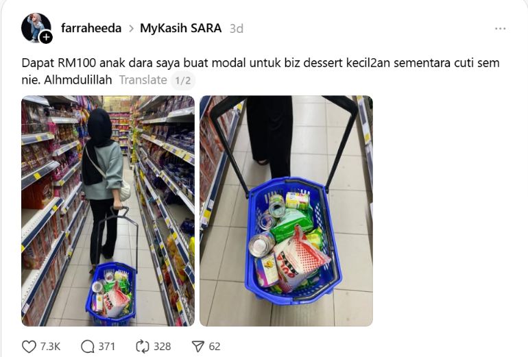 Keren! Dapat Modal Bantuan Rp 300 Ribu, Mahasiswi Ini Jualan Kue Batik