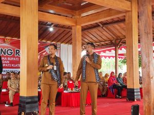 Sambung Rasa di Desa Kalikebo, Bupati Klaten Harap Manfaat BUMDes bagi Warga Sambung Rasa di Desa Kalikebo, Bupati Klaten Harap Manfaat BUMDes bagi Warga