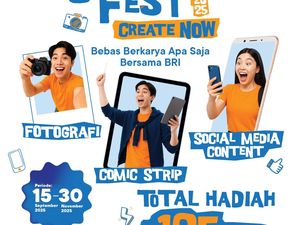 BRI Gelar Program Creator Fest 2025, Total Hadiah Rp 195 Juta