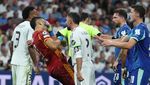 Detik-detik Carvajal Vs Rulli, Tandukan Berujung Kartu Merah