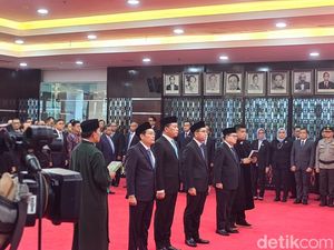 Ahmad Erani Yustika Resmi Jadi Sekjen Kementerian ESDM Ahmad Erani Yustika Resmi Jadi Sekjen Kementerian ESDM