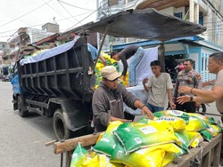Polres Meranti Telah Distribusikan 115 Ton Beras Selama Sebulan GPM
