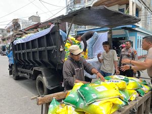 Polres Meranti Telah Distribusikan 115 Ton Beras Selama Sebulan GPM Polres Meranti Telah Distribusikan 115 Ton Beras Selama Sebulan GPM