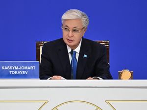 Di Kongres Astana, Presiden Kazakhstan Singgung Perang Nuklir-Perubahan Iklim Di Kongres Astana, Presiden Kazakhstan Singgung Perang Nuklir-Perubahan Iklim