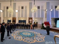 Lengkap! Ini 11 Pejabat yang Dilantik Presiden Prabowo Hari Ini