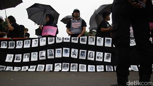 Aksi Kamisan ke-878, Tuntut Keadilan untuk Korban Pelanggaran HAM