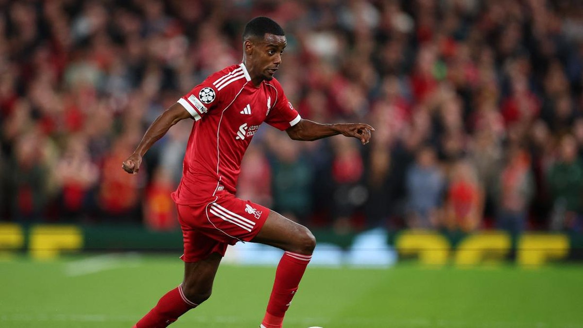 Alexander Isak akhirnya tampil juga untuk Liverpool. (Action Images via Reuters/Andrew Boyers)