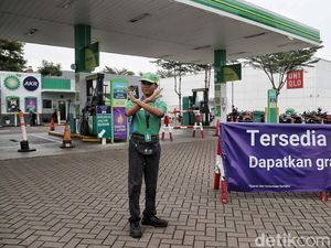 BBM Kosong 3 Pekan, SPBU BP di Jakarta dan Sekitarnya Sepi BBM Kosong 3 Pekan, SPBU BP di Jakarta dan Sekitarnya Sepi