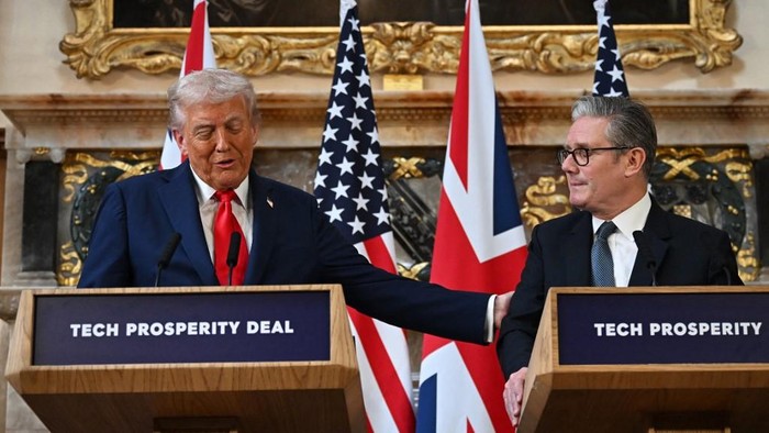 Trump dan PM Inggris Beda Pendapat Soal Palestina, Kenapa Ya?