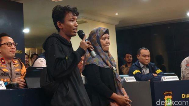 Eko Purnomo dan Bima Permana di Polda Metro Jaya. (Kurniawan/detikcom)