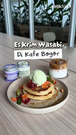 Video: Es Krim Wasabi dan Pancake Berry Miso di Kafe Pet Friendly Bogor