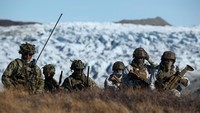 Pasukan Eropa Unjuk Kekuatan di Kawasan Es Greenland