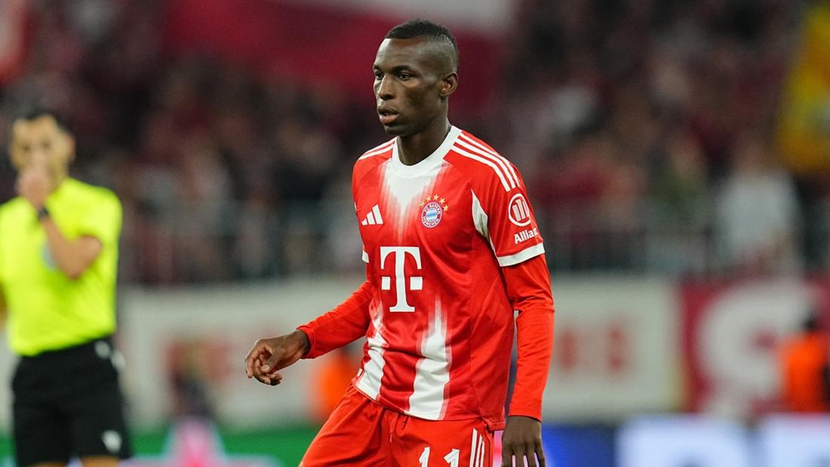 Nicolas Jackson di laga Bayern Munich vs Chelsea. (Foto: Ulrik Pedersen/NurPhoto via Getty Images)