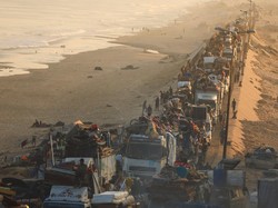 Video: Momen Warga Palestina Kembali ke Gaza Usai Gencatan Senjata