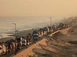 Video Israel Tutup Semua Perbatasan Gaza Usai Bombardir Iran