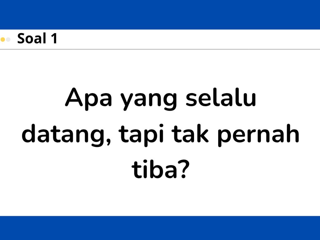 Hanya Orang yang Punya IQ Tinggi yang Bisa Jawab Teka-teki Ini, Kamu Termasuk? Hanya Orang yang Punya IQ Tinggi yang Bisa Jawab Teka-teki Ini, Kamu Termasuk?