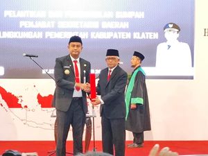 Bupati Klaten Lantik Pj Sekda: Selamat Jalani Tugas, Lakukan Terbaik!