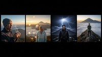 15 Prompt Gemini AI Foto Diri di Puncak Gunung yang Estetik dan Dramatis