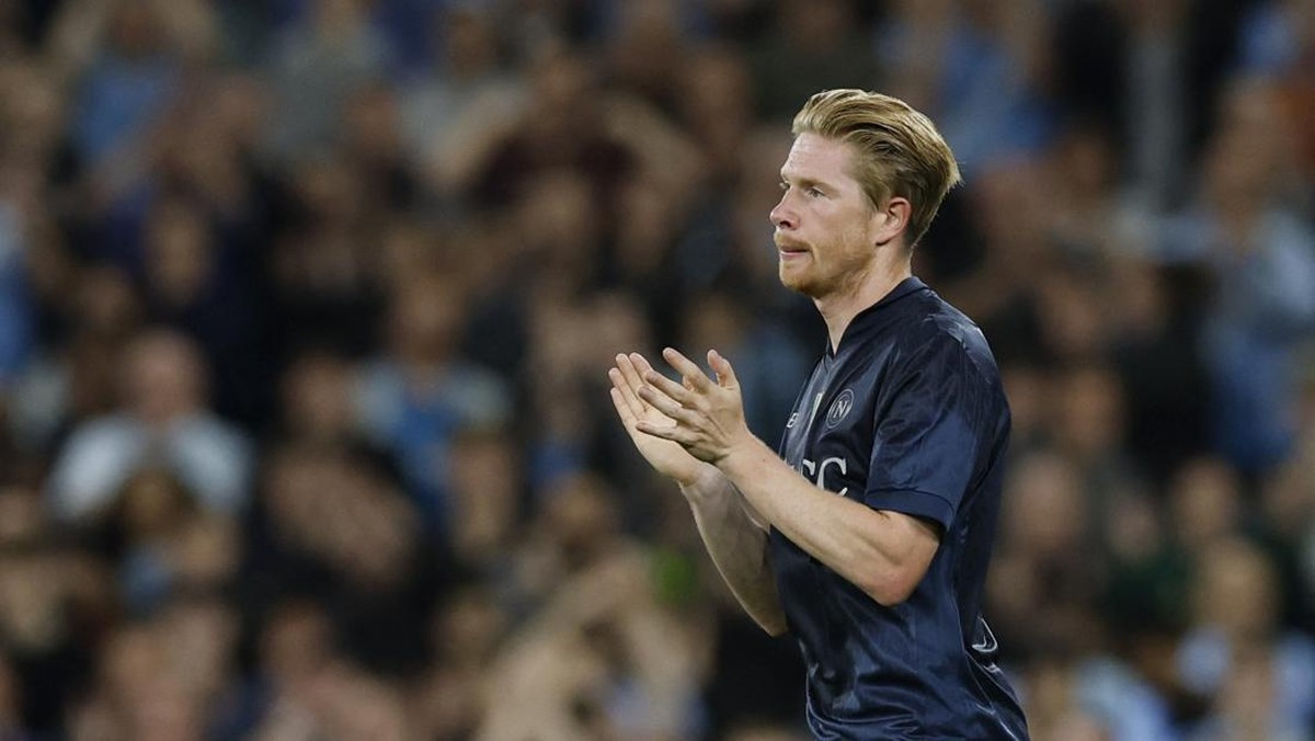 Kevin De Bruyne selamanya menjadi legenda Man City. (Foto: Action Images via Reuters/Jason Cairnduff)