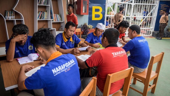 Asiknya! Sekarang Ada Perpustakaan Keliling di Lapas Pemuda Tangerang
