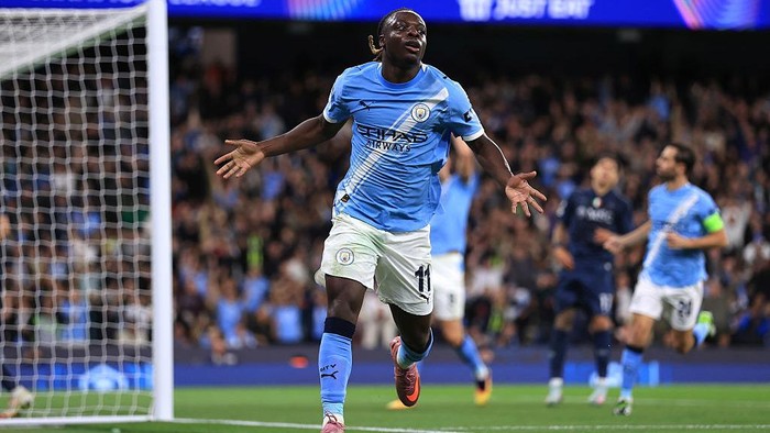 MANCHESTER, ENGLAND - SEPTEMBER 18: during the UEFA Champions League 2025/26 League Phase MD1 match between Manchester City and SSC Napoli at City of Manchester Stadium on September 18, 2025 in Manchester, England. (Photo by Simon Stacpoole/Offside/Offside via Getty Images)