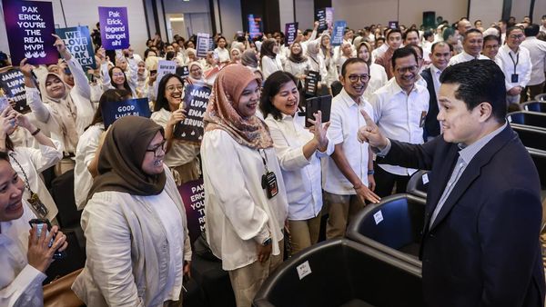 Momen Erick Thohir Pamit dari Kementerian BUMN