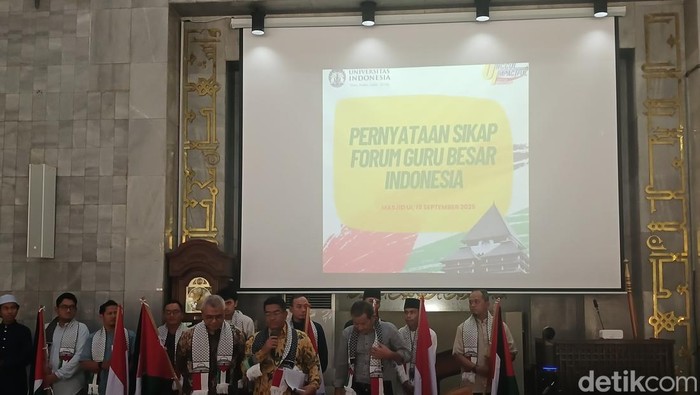 Suara Guru Besar Indonesia, Palestina Merdeka & PBB Harus Berubah!