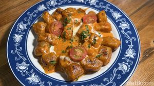 Lezatnya Gnocchi Ubi hingga Fettuccine Topping Bebek di Pasar Santa