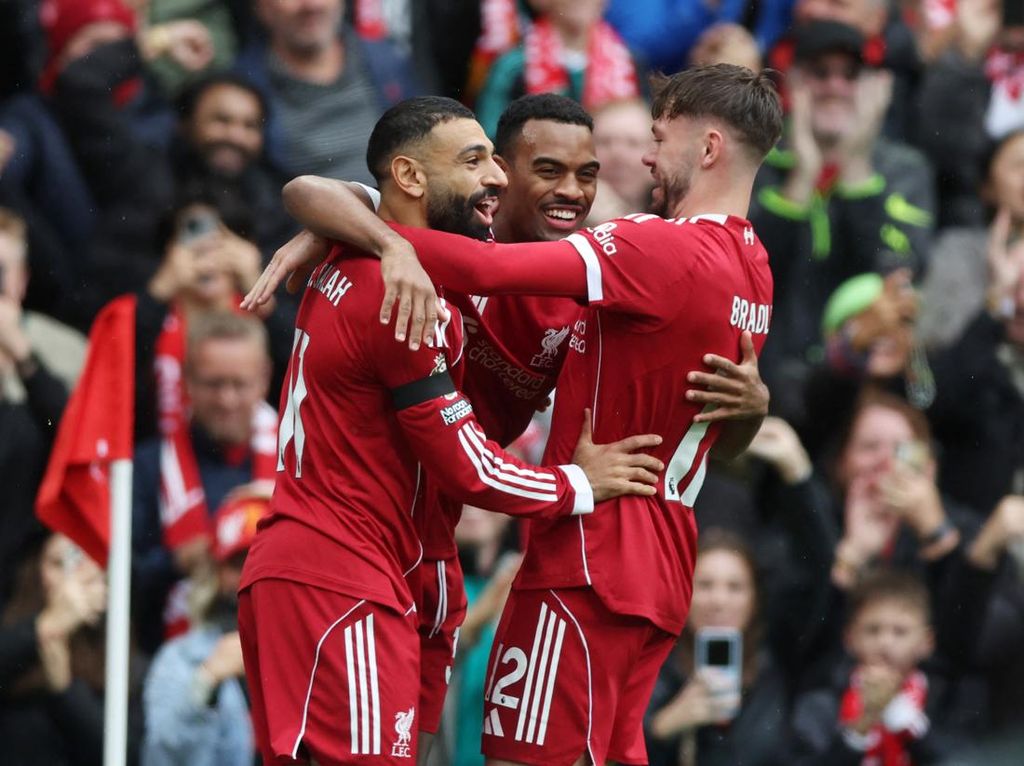 Salah Jauhi Giggs, Kian Dekati Rekor Rooney di Premier League Salah Jauhi Giggs, Kian Dekati Rekor Rooney di Premier League