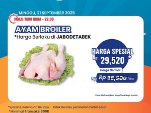Ayam Broiler dan Daging Slice Banting Harga di Transmart Full Day Sale Pekan Ini Ayam Broiler dan Daging Slice Banting Harga di Transmart Full Day Sale Pekan Ini