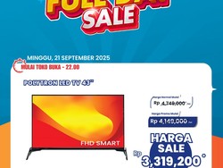 Hore! Smart LED TV 43 FHD Ada Diskon di Transmart Full Day Sale