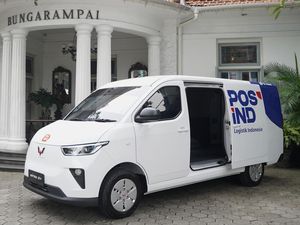 25 Wuling Mitra EV Blind Van Kawal PT Pos Indonesia Kirim Barang 25 Wuling Mitra EV Blind Van Kawal PT Pos Indonesia Kirim Barang