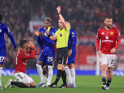 Casemiro dalam Daftar Pemain MU Paling Banyak Dikartu Merah di EPL