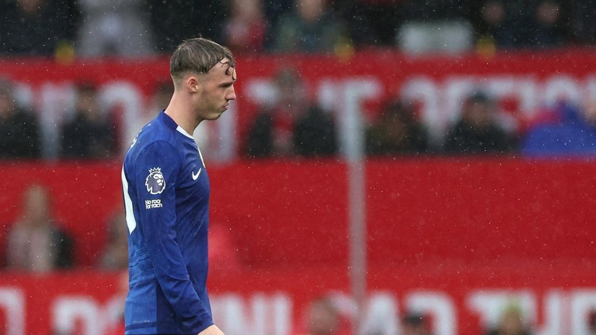 Cole Palmer hanya bermain 20 menit saat Chelsea menghadapi Manchester United (Foto: REUTERS/Phil Noble)
