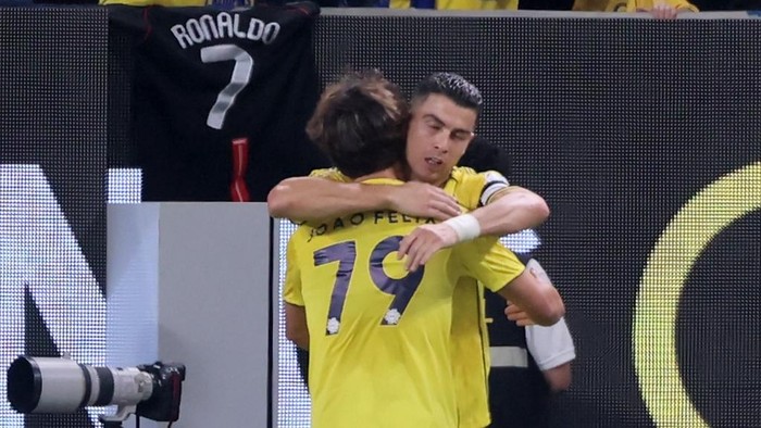 Aksi Apik Cristiano Ronaldo-Joao Felix Bawa Al Nassr Puncaki Klasemen SPL